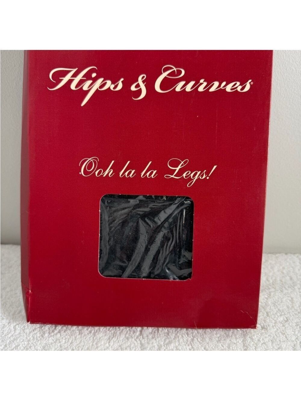 Hips and Curves Black Stockings Size 3/4
